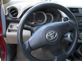 2007 TOYOTA RAV4 RED 2.4L AT 2WD Z15075